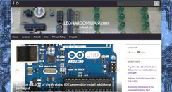 Desktop Screenshot of leonardomiliani.com